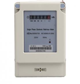 single phase electric  meter 