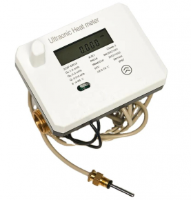 Ultrasonic heat/BTU meter